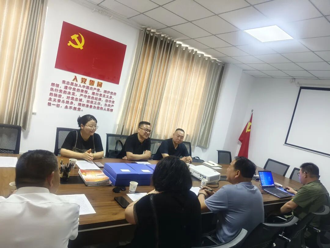 敦煌市委社会工作部（市委“两新”工委）调研新兴领域党建示范点